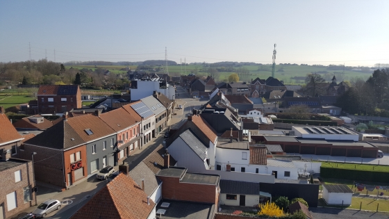 uitzicht naar Wortegem