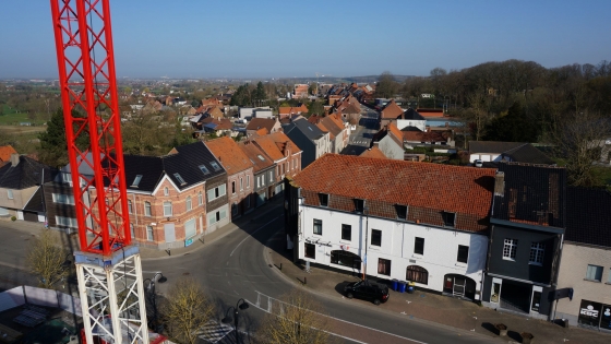 uitzicht naar de Kerkstraat